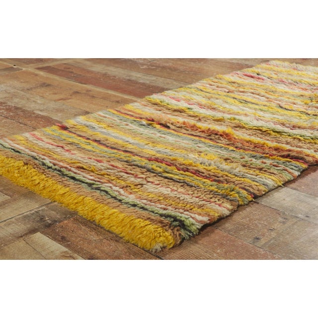 Vintage Swedish Rya Rug - 02'07 X 04'09 For Sale In Dallas - Image 6 of 9