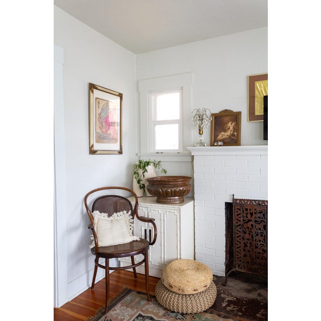 Copper Large Turkish Copper Jardinier Planter Wine Cooler or Firewood Holder For Sale - Image 8 of 15