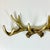 Brass Vintage Rustic Adirondack Arts & Crafts Faux Antler Wall Mounted Hooks. For Sale - Image 8 of 11