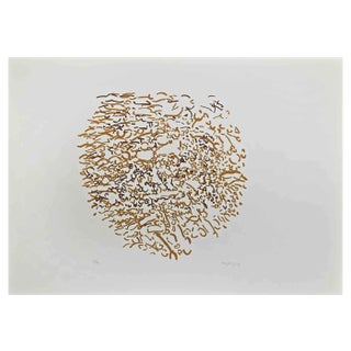 Antonio Sanfilippo, Abstract Composition, Screen Print, 1971 For Sale