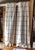 Chevron Printed Drapes Hand Printed Fabric on Linen For Sale - Image 9 of 9