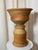 Antique Two-Piece Terracotta Hourglass Vessel – Sculptural Rustic Pottery For Sale In Los Angeles - Image 6 of 9