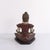 Buddha Figure in Carved Wood, Thailand, 1920s For Sale - Image 4 of 8