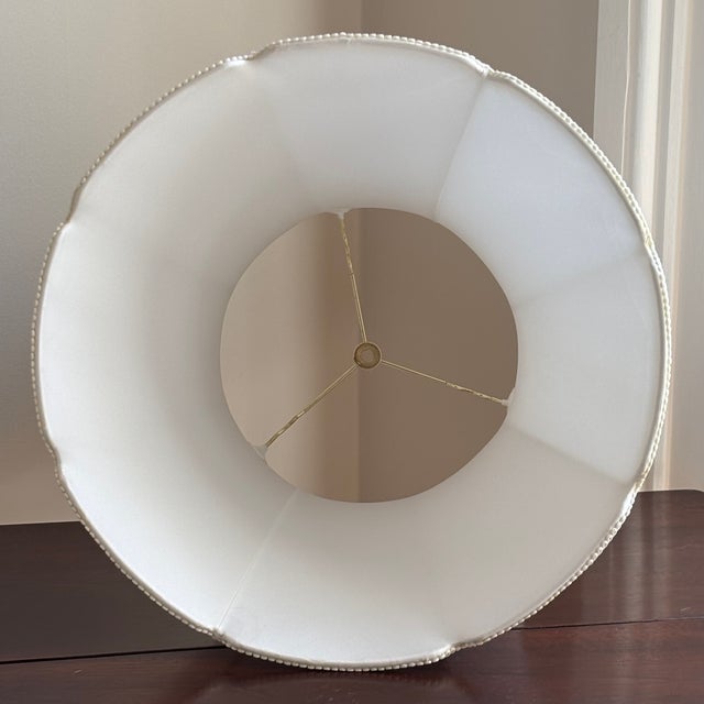 Late-20th Century Traditional Bell Lamp Shade For Sale - Image 4 of 15