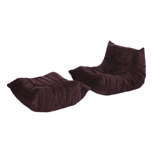 Togo Chair + Ottoman For Sale