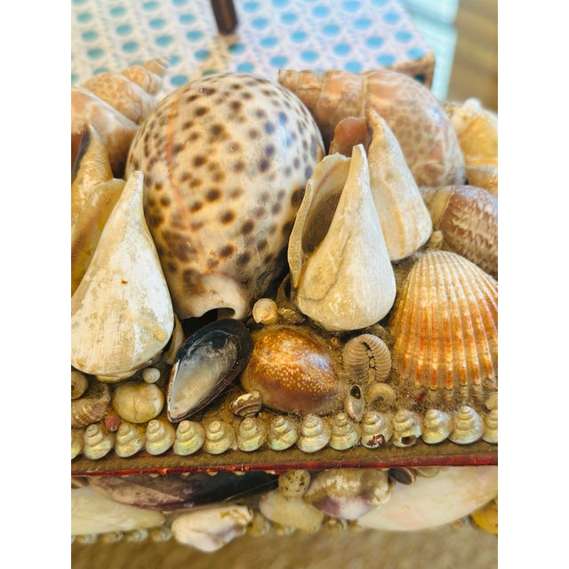 Antique Shell Box For Sale - Image 4 of 12