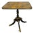 18th Century Pedestal Side Table With Lapidary Painting and Gilt Accents For Sale