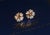 Late 20th Century Pair of Chopard Happy Hearts Flowers Diamond Mother of Pearl 18k Rose Gold Earrings For Sale - Image 14 of 15