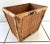 Mid 20th Century Vintage Rattan Bamboo Wastebasket For Sale - Image 5 of 11