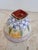 scription: Vintage hand painted pottery bowl or small vase signed “NG” on the bottom. Really fun folk art feel with soft...