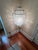 Contemporary Organic Modern Verner Panton Style Capiz Shell & Chrome Floor Lamp For Sale - Image 3 of 11