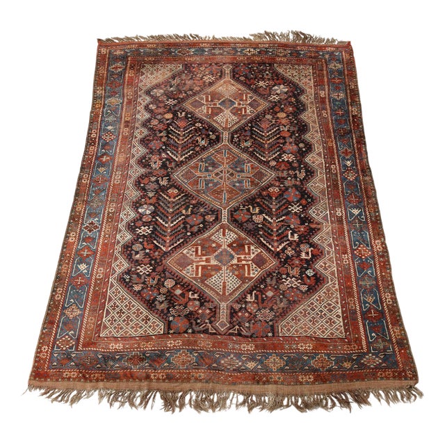 Middle Eastern Shiraz Rug For Sale
