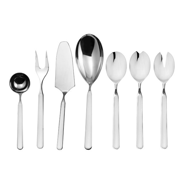 Mepra Fantasia 7-Piece Serving Set, Porcellana For Sale