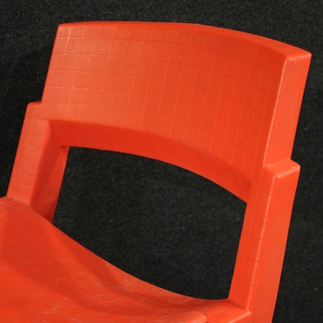 Red City Chairs by Lucci & Orlandini for Lamm, 1980s, Set of 2 For Sale - Image 10 of 13
