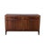 A beautiful rosewood grain detail enhances the rich wood patina of this vintage storage piece. Masterfully crafted in...