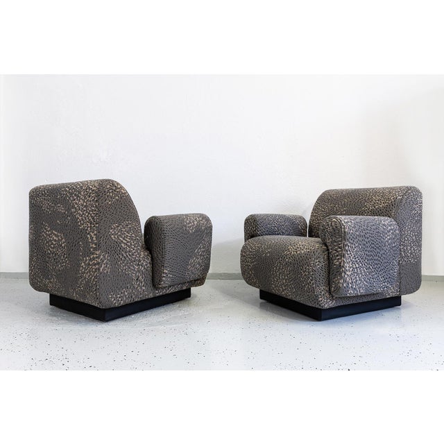 Mid-Century Modern Modular Lounge Chairs by Eberhard Geißler for Oelsa, Germany, 1970s, Set of 2 For Sale - Image 3 of 18