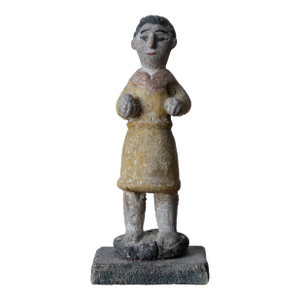 Naive Bultos Christ Child Figurine, 19th Century