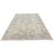 Antique Meset Rug – Faded Ivory With Blue & Red Floral Motifs For Sale - Image 4 of 5