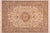 Beige Shabby Chic Medallion 1990's Pak-Persian Beige/Green Wool Rug - 6'1'' X 9'4'' For Sale - Image 8 of 9