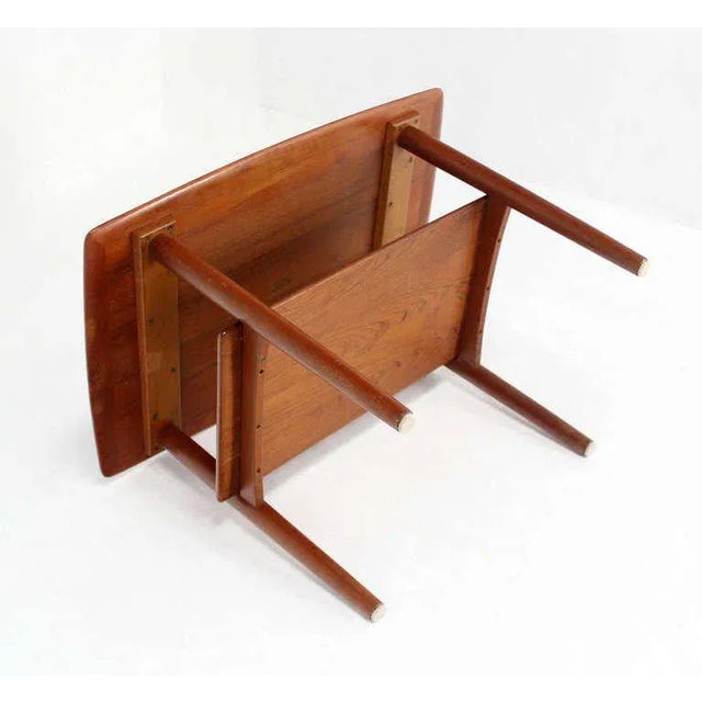 Mid-Century Danish Modern Teak End Tables by Povl Dinesen- a Pair For Sale - Image 9 of 11
