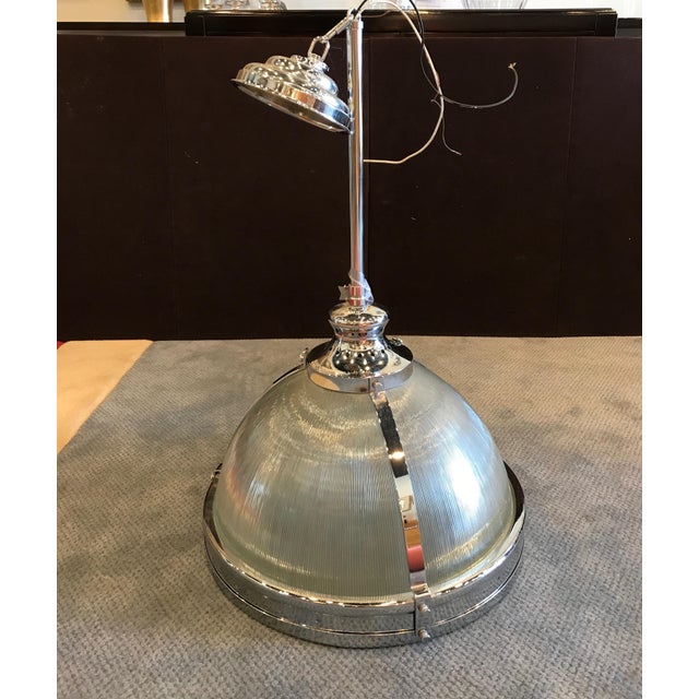 Restoration Hardware "Clemson" Prismatic Pendant Chairish