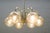 Metal Vintage Golden Ceiling Light with 6 Spheres, 1960s For Sale - Image 7 of 10