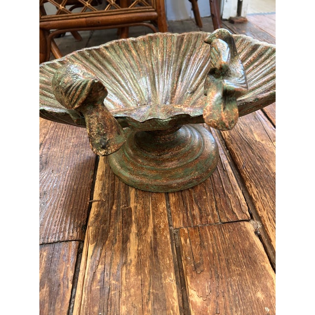 Verigris Garden Birdbath Ornament For Sale - Image 11 of 15