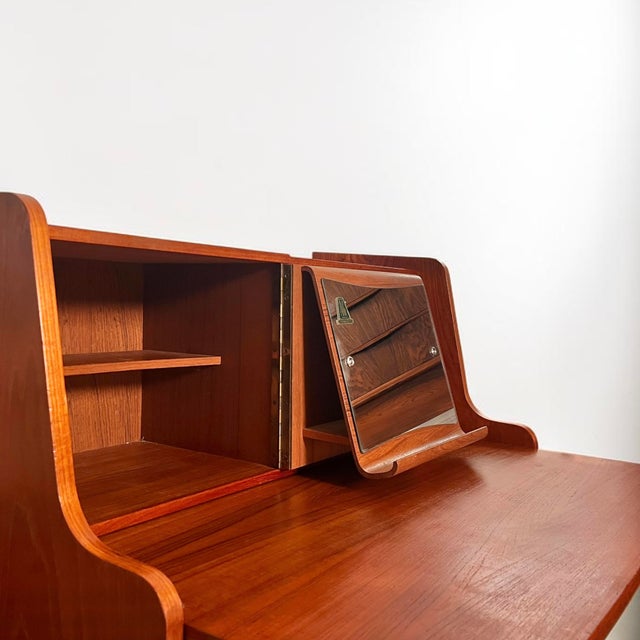 Danish Secretary in Teak from Storgaard Nielsen, 1960s For Sale - Image 10 of 16