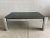 1970s Italian Mid-Century Modern Smoked Glass & Chrome Coffee Table, 1970s For Sale - Image 5 of 11