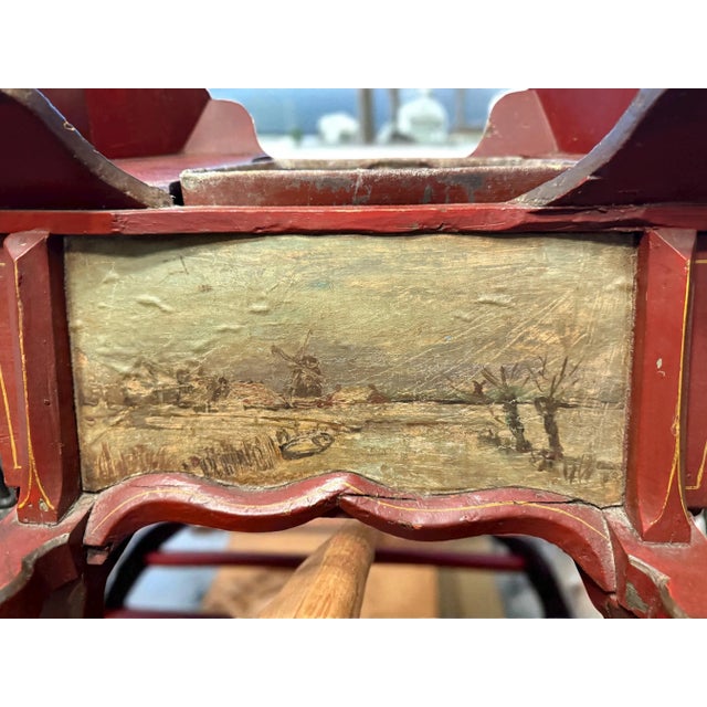 Antique Late 1800's Scandinavian Arretikker Sleigh For Sale - Image 10 of 10