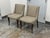 Custom Design Dining Chairs With Splayed Legs, Pair For Sale - Image 10 of 12
