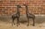 Pair of Small Bronze Midcentury Giraffe Sculptures, American Art For Sale In Atlanta - Image 6 of 12