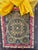 Mid 19th Century Tibetan Thangka Featuring Buddhas in Various Mudras Painted on Silk Board Mounted and Matted For Sale - Image 4 of 5