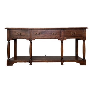 1970s Ethan Allen Wood Sideboard For Sale
