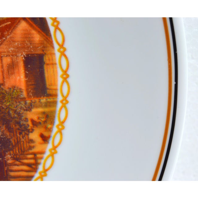 1987 Corelle Limited Edition Summer Scene Plate Corning Glass Works U S A For Sale - Image 13 of 14