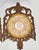 Metal Porcelain Cherub Plates with Gilt Frames, Set of 2 For Sale - Image 7 of 13