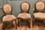 French Louis XVI Style Salon Armchairs, Set of 5 For Sale - Image 5 of 8