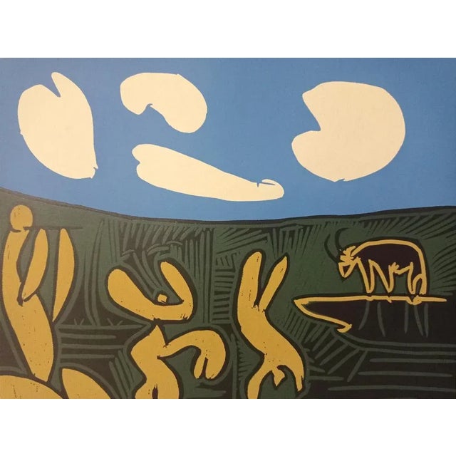 Pablo Picasso, Bacchanale 1, Original Linocut, 1962 For Sale - Image 3 of 4
