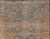 Early 20th Century Antique Persian Kurdish Rug With All-Over Geometric Medallion in Orange & Blue 5'2 X 6'6 For Sale - Image 5 of 12