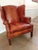 Copper Elevate Your Space With This Stunning Vintage Dutch Cognac Colored Wingback Leather Club Chair For Sale - Image 8 of 12