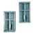 Exquisite Vintage Verdigris Brass Wall Lanterns / Sconces – Pair For Sale