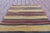 Textile 1960s Southwestern Striped Hand Knotted Nomadic Kilim Runner Rug For Sale - Image 7 of 13