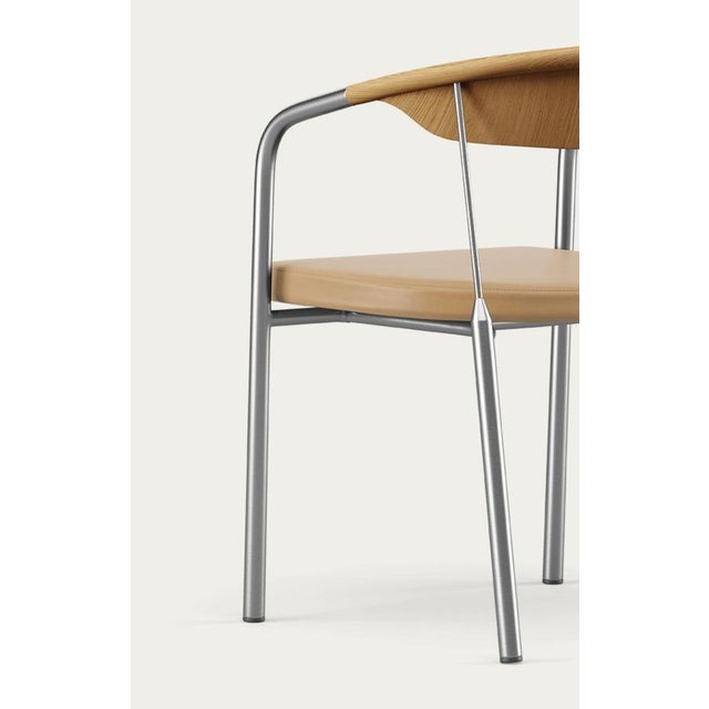 Chairman Chair in Oak with Upholstery in Sand by Henrik Tengler for One Collection For Sale - Image 10 of 15