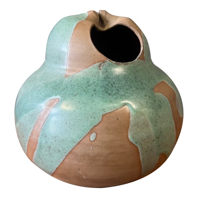 Mid 20th Century Studio Pottery Signed For Sale