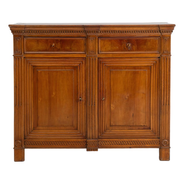 19th Century Oak Louis XVI Buffet For Sale