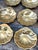 Vintage Brass Clamshell Ashtrays - Set of 10 For Sale - Image 11 of 12