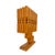 French Folk Art Lamp, 1960s For Sale - Image 3 of 10