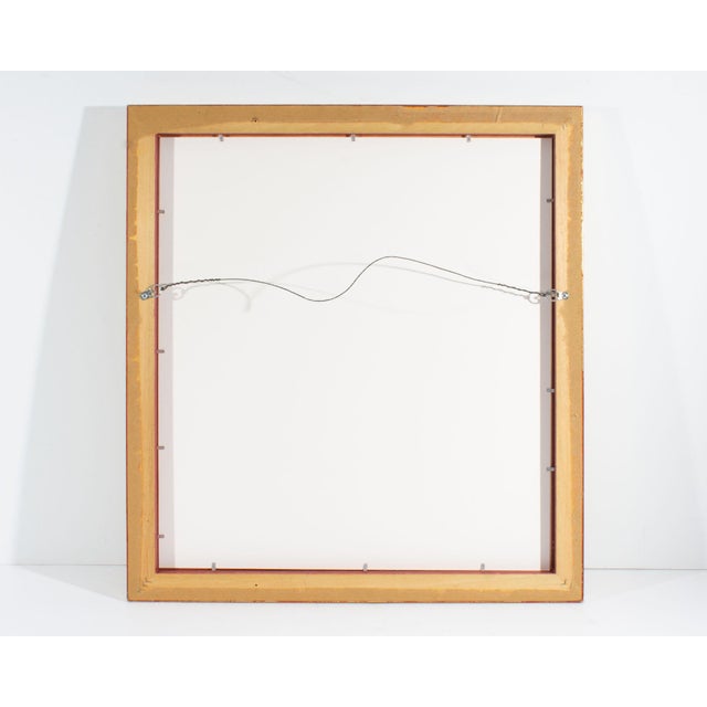 Paper 1960s “Grey Forms” Abstract Gouache Painting by Walter Sorge For Sale - Image 7 of 7