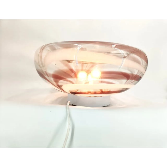 Vintage Murano Glass Table Lamp, 1970s For Sale - Image 8 of 11