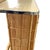 Vintage Bamboo & Woven Rattan Freestanding Dry Bar With Shelving For Sale - Image 15 of 17